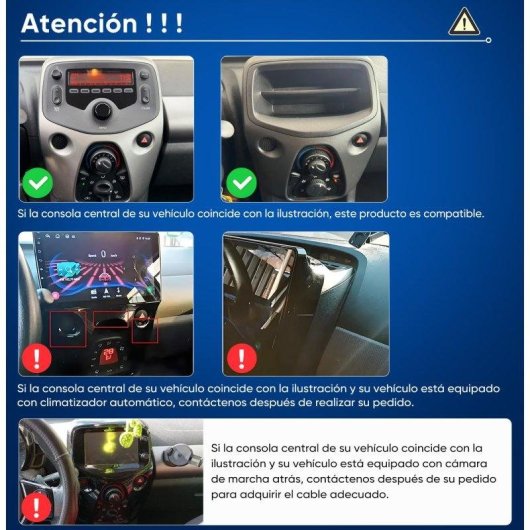 Autoradio JUNSUN 10'' CarPlay Android Auto Citroen C1