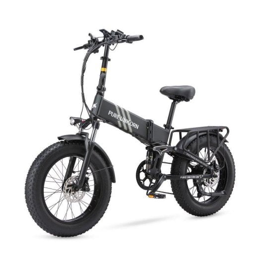 Bicicleta Elétrica PURE UNICORN U4 1000W 48V 15Ah 20x4.0 dobrável