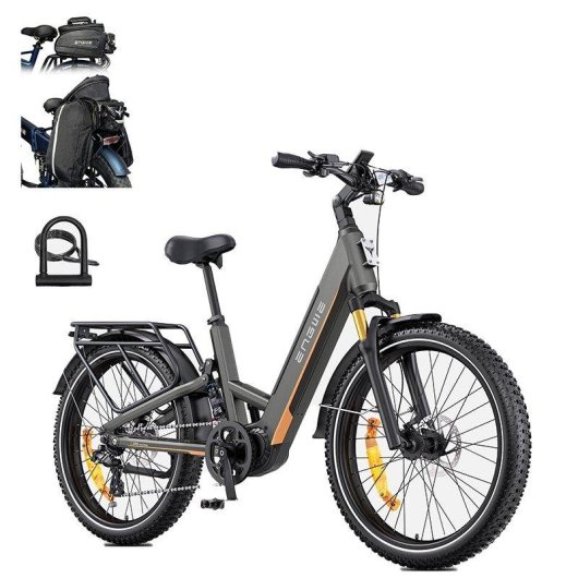 Bicicleta Eléctrica ENGWE E26 3.0 Pro 26" Motor Central 100 Nm 135 km