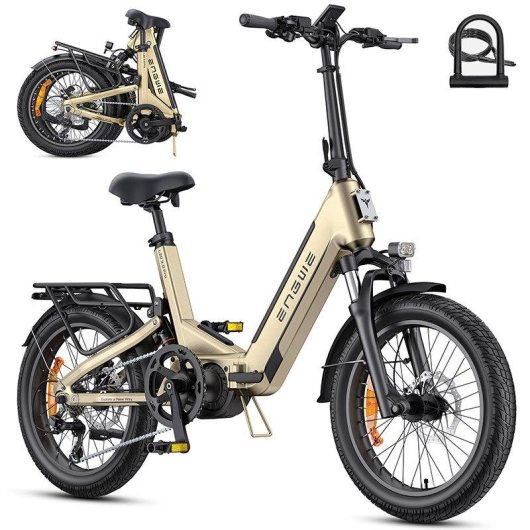 Vélo électrique ENGWE L20 3.0 Pro pliable 20" moteur central 250W 140km