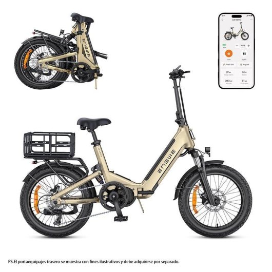 Vélo électrique ENGWE L20 3.0 Pro pliable 20" moteur central 250W 140km
