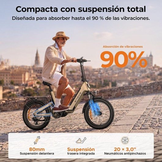 Vélo électrique ENGWE L20 3.0 Pro pliable 20" moteur central 250W 140km