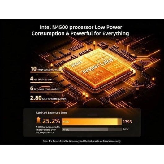 Mini PC BMAX B3 Pro Intel Celeron N4500 8GB 256GB SSD UHD Graphics Windows 11 Pro