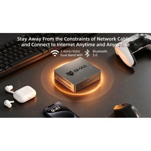 Mini PC BMAX B3 Pro Intel Celeron N4500 8GB 256GB SSD UHD Graphics Windows 11 Pro