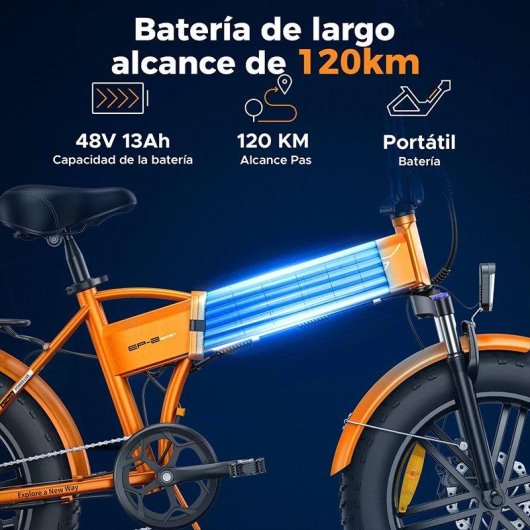 Vélo électrique ENGWE EP-2 BOOST 250W 48V 13Ah 120km 20 pouces pliable