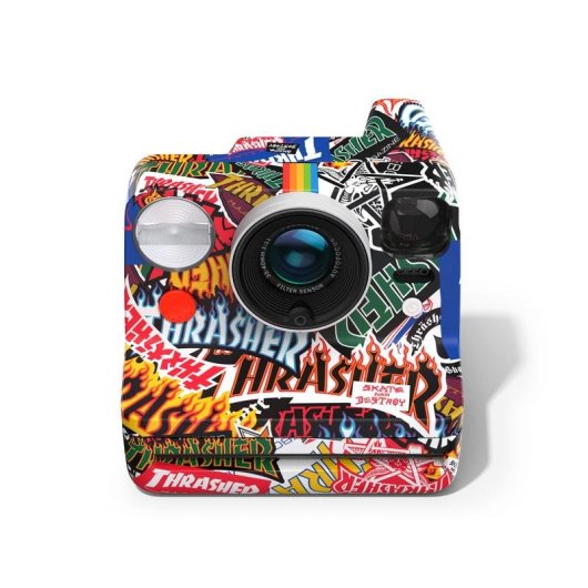 Fotocamera istantanea Polaroid Now Generation 3 Flash Thrasher Coral