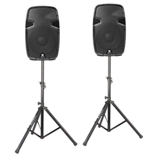 Conjunto de Altavoces Vonyx SPJ-1200A 1200 W Activos con Soportes