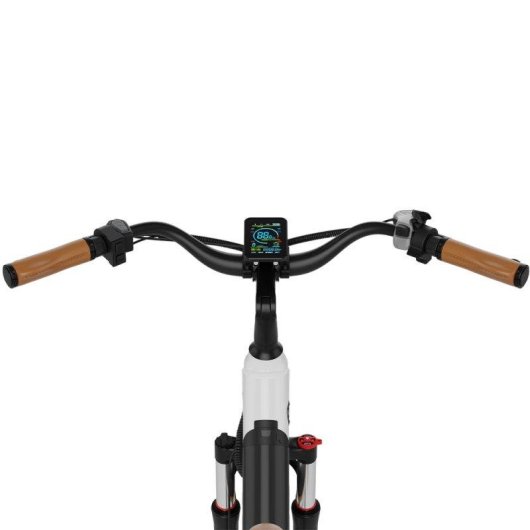 Bicicleta elétrica Headdeer BD26195 26 polegadas LCD susp.