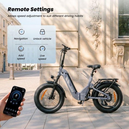 Vélo électrique iScooter EB8 moteur 250W batterie 48V 15Ah autonomie 144km