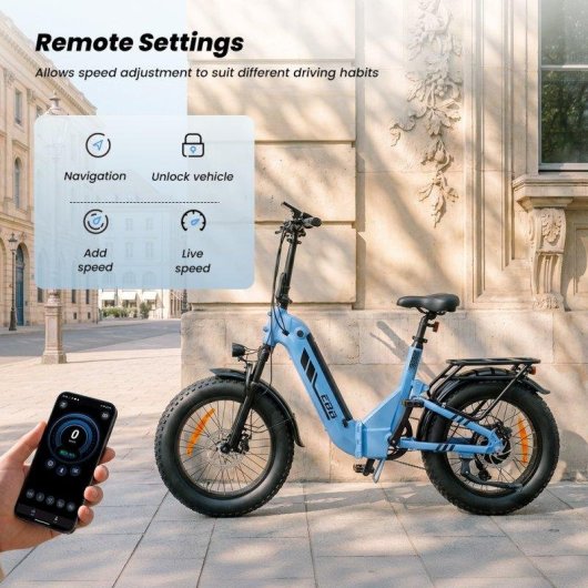 Velo electrique iScooter EB8 250 W 48 V 15 Ah