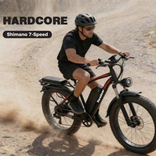 Bicicletta elettrica Headdeer BD26195 48V 26 pollici