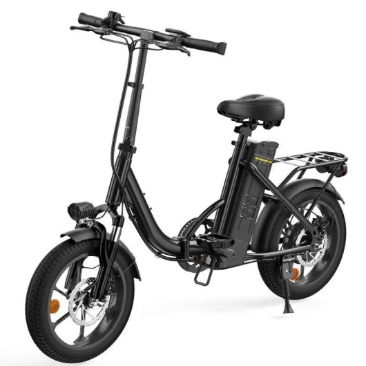 Bicicleta Eléctrica Plegable iScooter U4 500 W Batería 36 V 10,4 Ah hasta 90 km