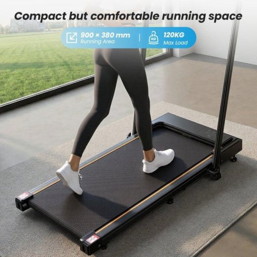 Cinta de correr Formill FT41 Plegable 2 en 1 10 km/h 120 kg