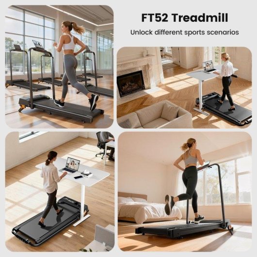 Cinta de Correr Formill FT52 Eléctrica Plegable 2,5 CV 12 km/h Inclinación 120 kg