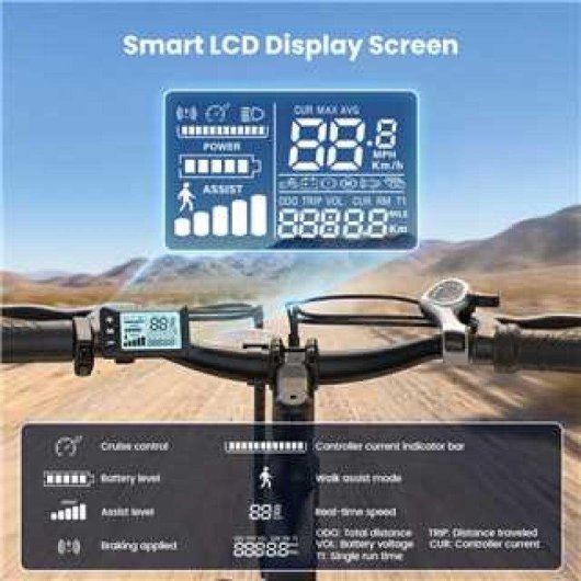 Bicicletta Elettrica iScooter EB3S 250 W Autonomia >60 km
