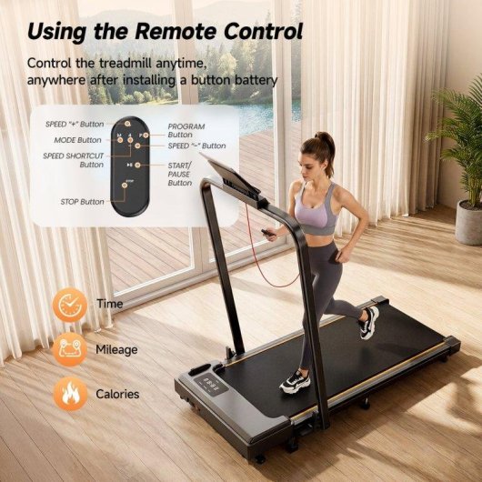 Cinta de Correr Eléctrica Formill FT50 2,5 CV 1-12 km/h Pantalla LED 120 kg