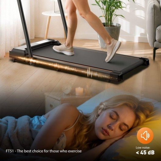 Cinta de correr Formill FT51 Plegable 2,5 HP 1-10 km/h 120 kg Pantalla LED