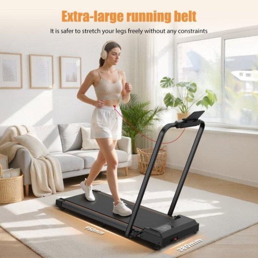 Cinta de correr Formill FT51 Plegable 2,5 HP 1-10 km/h 120 kg Pantalla LED