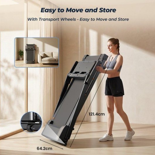 Cinta de Correr Formill FT54 Plegable 1-14 km/h Inclinación 15% 12 Programas