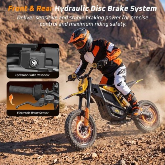 Motocicleta Eléctrica iScooter MT2 3000 W 60 km/h 48 V NFC