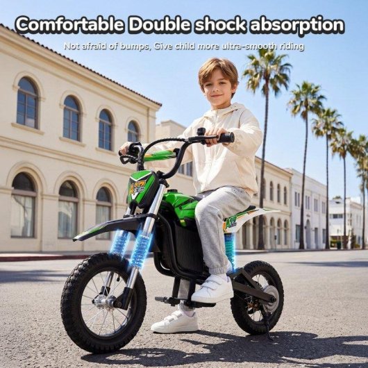Moto Eléctrica Todoterreno iScooter A12 36 V 4,5 Ah 350 W Verde