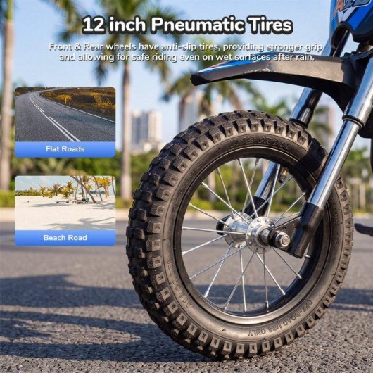 Moto Eléctrica iScooter A12 36V 4,5Ah 350W 3 Velocidades 25 km/h Azul