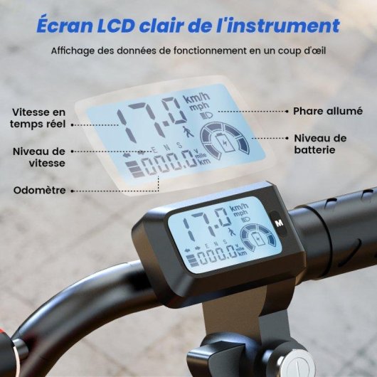 Motocicleta Eléctrica Infantil iScooter A14 500 W 27 km/h 14" Verde