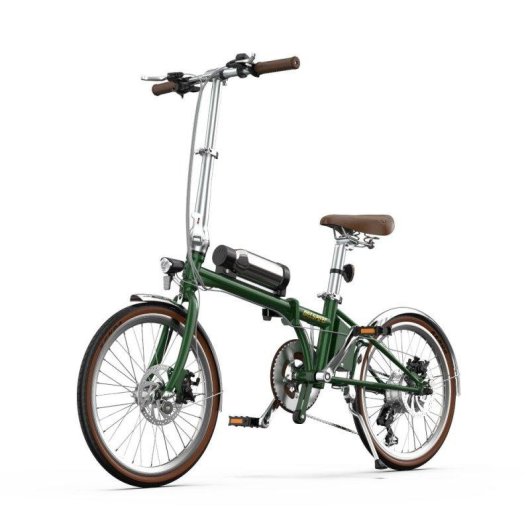 Velo electrique pliant OneSport OT02 Pro 250 W 20 pouces vert