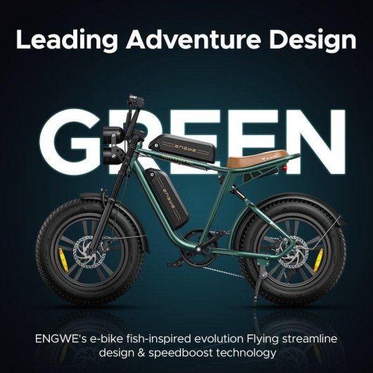 Velo electrique tout-terrain Engwe M20 750W Batterie double