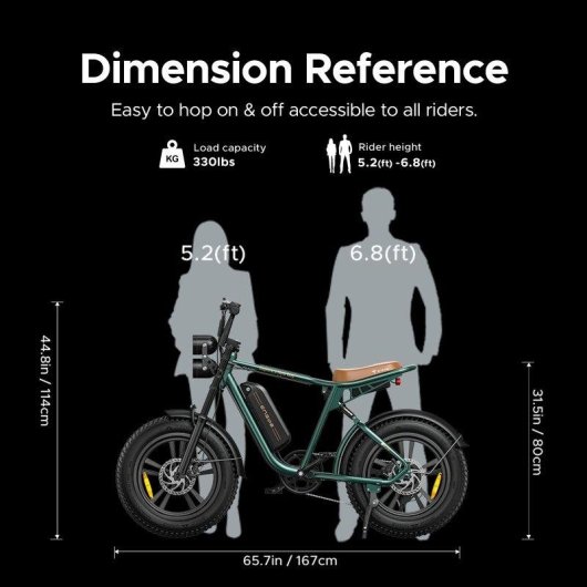 Vélo électrique ENGWE M20 750W double batterie 48V 13Ah pneus 20x4 pouces