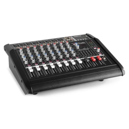 Mezclador Vonyx AM8A 8 Canales 1000 W Amplificador Integrado Bluetooth