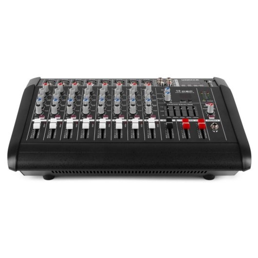 Mezclador Vonyx AM8A 8 Canales 1000 W Amplificador Integrado Bluetooth