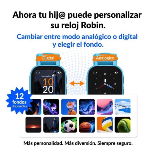 Robin K3 GPS Azul com SIM pre-ativado