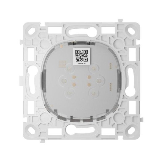Interruptor inteligente Ajax LightCore doble conmutable Jeweller 868 MHz blanco