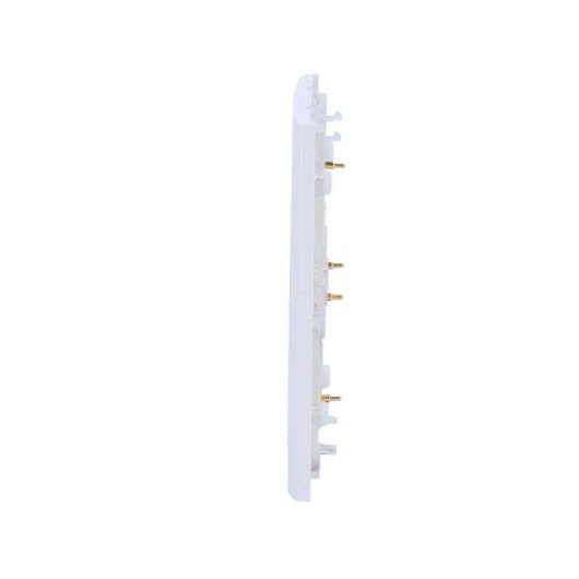 Panel táctil Ajax AJ-CENTERBUTTON-1G2W-W-VERT blanco