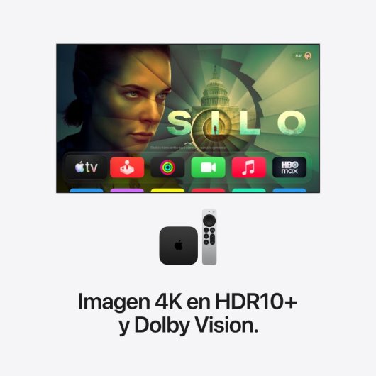 Reproductor multimedia Apple TV 4K Chip A19 Wi-Fi 7 128 GB