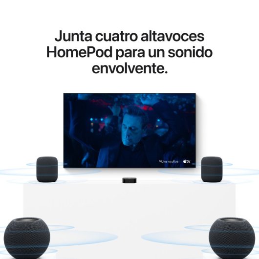 Reproductor multimedia Apple TV 4K Chip A19 Wi-Fi 7 128 GB
