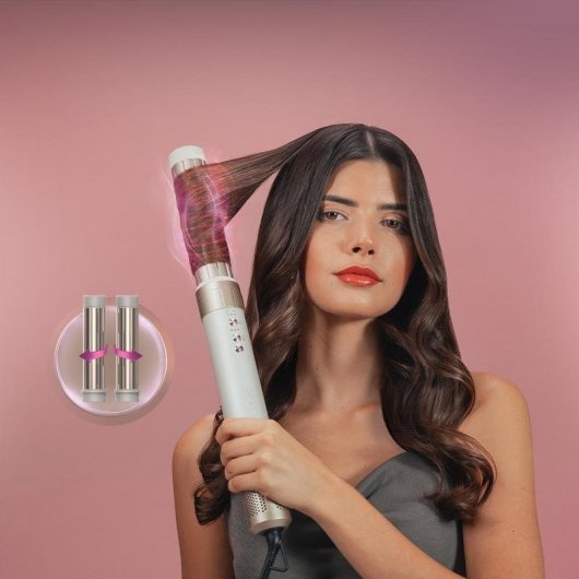 Moldeador multifunción AirGlisse 10in1 1400 W Coanda 3 temperaturas 10 cabezales