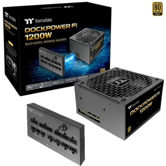 Netzteil Thermaltake Dockpower FI 1200W 80+ Gold ATX 3.1 Modular