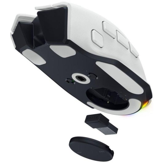 Rato Razer Basilisk V4 Pro sem fios 40000 DPI preto RGB 14 botões