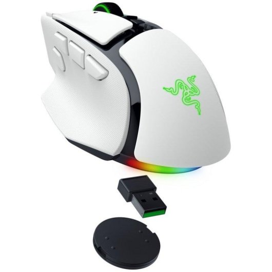 Rato Razer Basilisk V4 Pro sem fios 40000 DPI preto RGB 14 botões