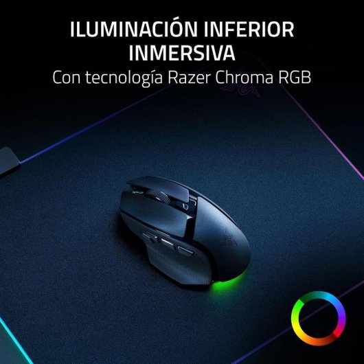 Rato Razer Basilisk V4 HyperSpeed Bluetooth RF USB 33000 DPI Preto RGB 12 Botões