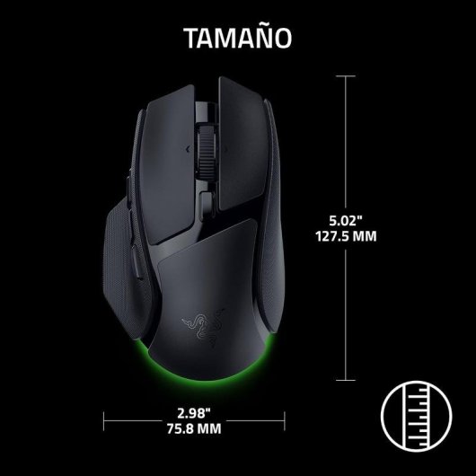 Rato Razer Basilisk V4 HyperSpeed Bluetooth RF USB 33000 DPI Preto RGB 12 Botões