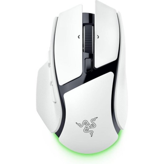 Souris Razer Basilisk V4 HyperSpeed Bluetooth RF 33000 DPI Blanc 12 Boutons