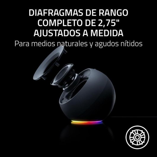 Altavoces de sobremesa Razer Mako X USB-C y Bluetooth 30 W con RGB y 7.1