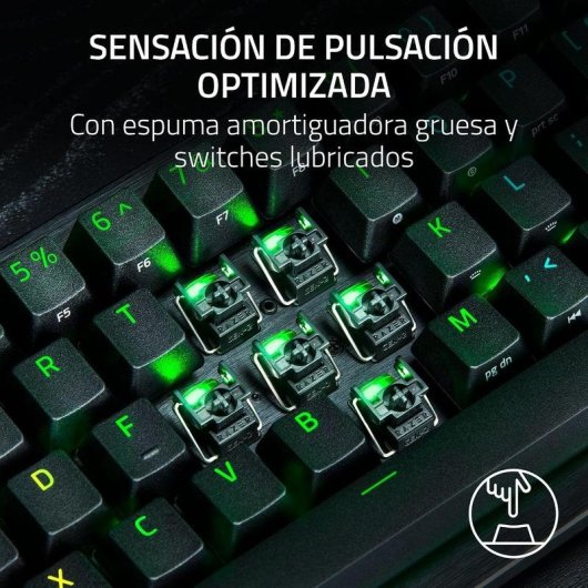Teclado Razer Huntsman V3 Pro Mini 8KHz Gaming Óptico RGB Inglés US