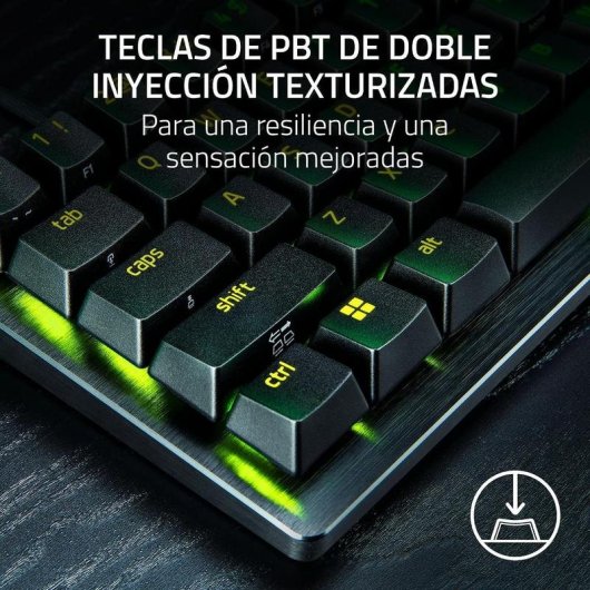 Teclado Razer Huntsman V3 Pro Mini 8KHz Gaming Óptico RGB Inglés US