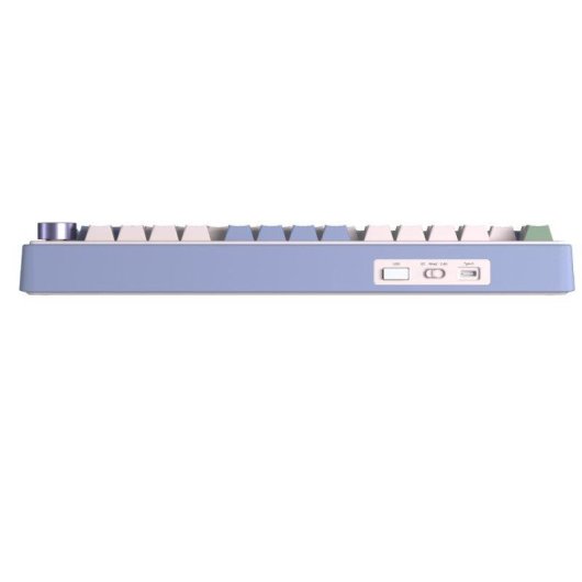 Clavier Aula F75 Magnétique Compact 75% Tri-mode RGB PBT Espagnol Cedar Green
