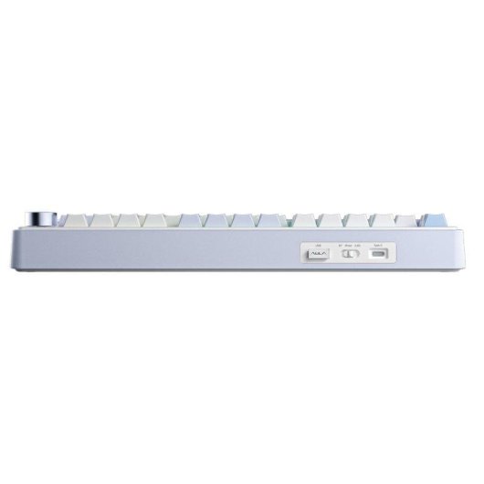 Teclado Aula F75 Magnético Compacto 75% Tri-modo Bluetooth RGB Hot-Swap