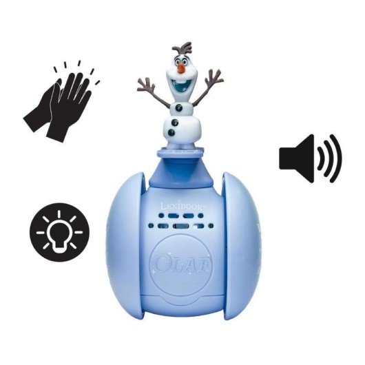 Robot interactif Lexibook Olaf Equilibre sur roue